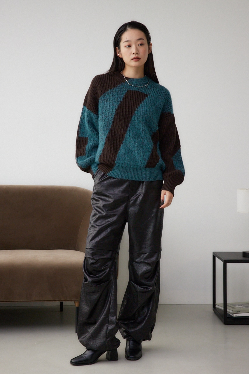 ドロストリングパラシュートパンツ｜WOMEN｜250HAM31-315I｜AZUL BY