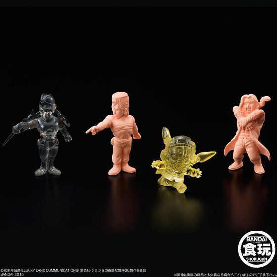 ジョジョの奇妙なミニフィギュア スターダストクルセイダース（4個×12