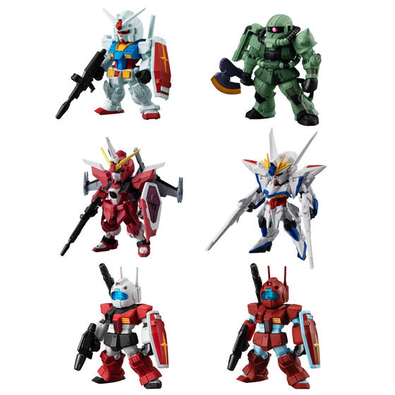 食玩フィギュア「FW GUNDAM CONVERGE インパルスガンダム シルエット