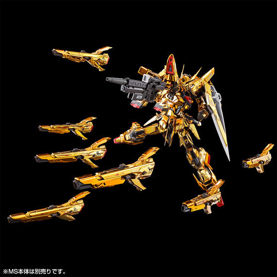 RG 1/144 アカツキガンダム用シラヌイパック & HGゼウスシルエット