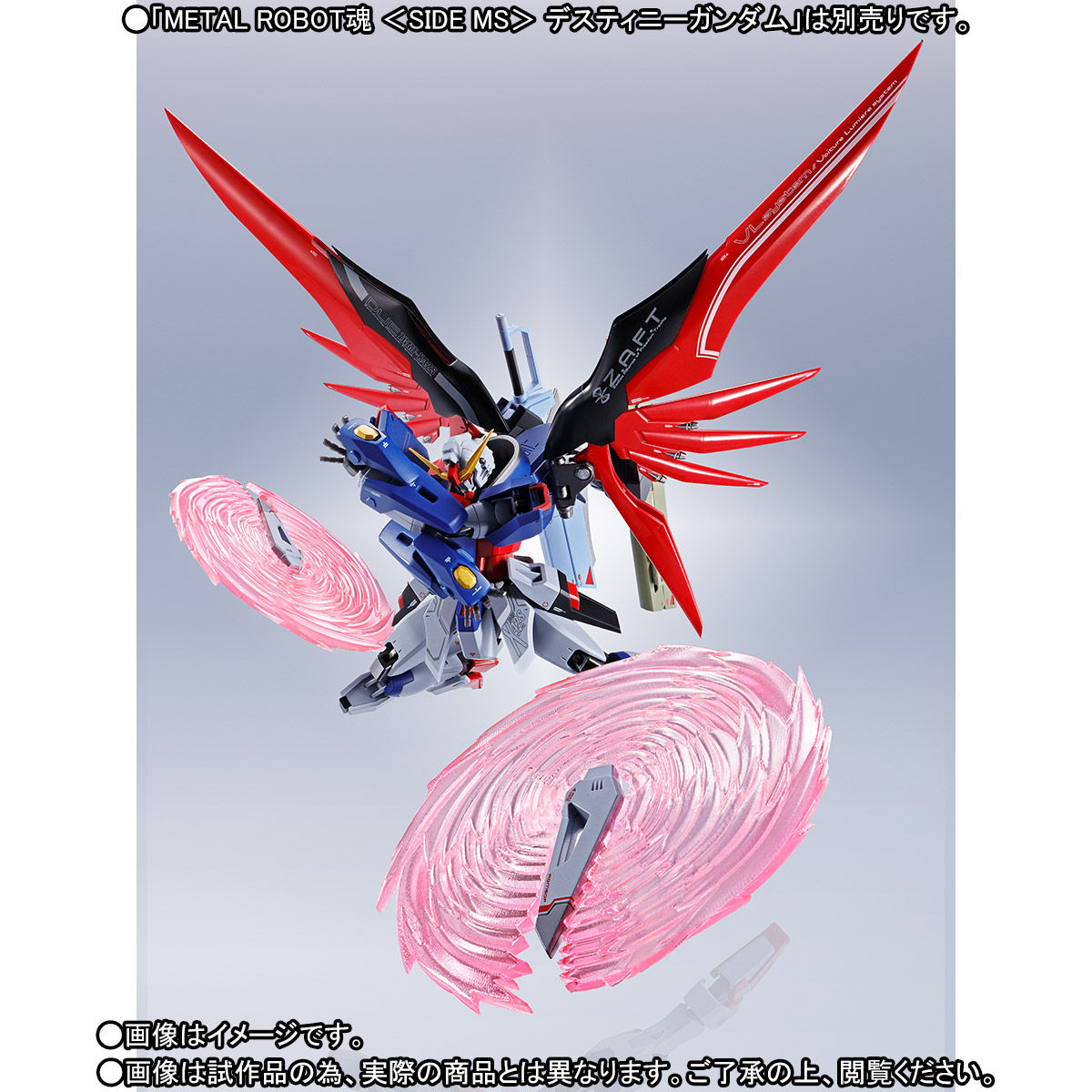 METAL ROBOT魂 ＜SIDE MS＞ デスティニーガンダム専用光の翼