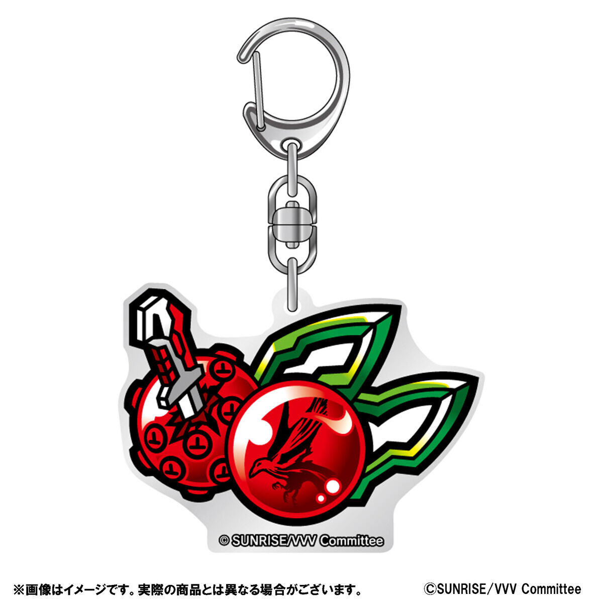 革命機ヴァルヴレイヴ リール図柄アクリルキーホルダー4種セット