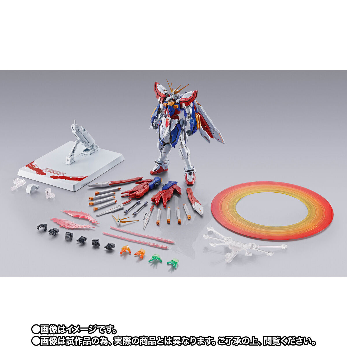 抽選販売】METAL BUILD ゴッドガンダム＆ゴッドガンダム弐（セカンド