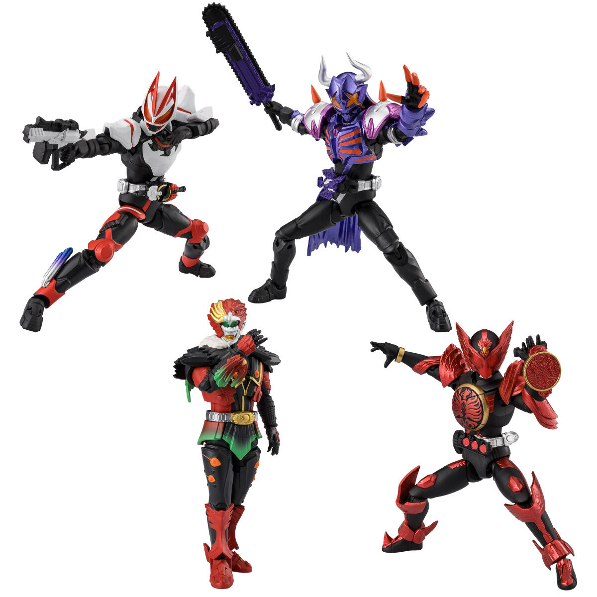 掌動EXCEED仮面ライダー(4個入) | 仮面ライダーオーズ/OOO おもちゃ
