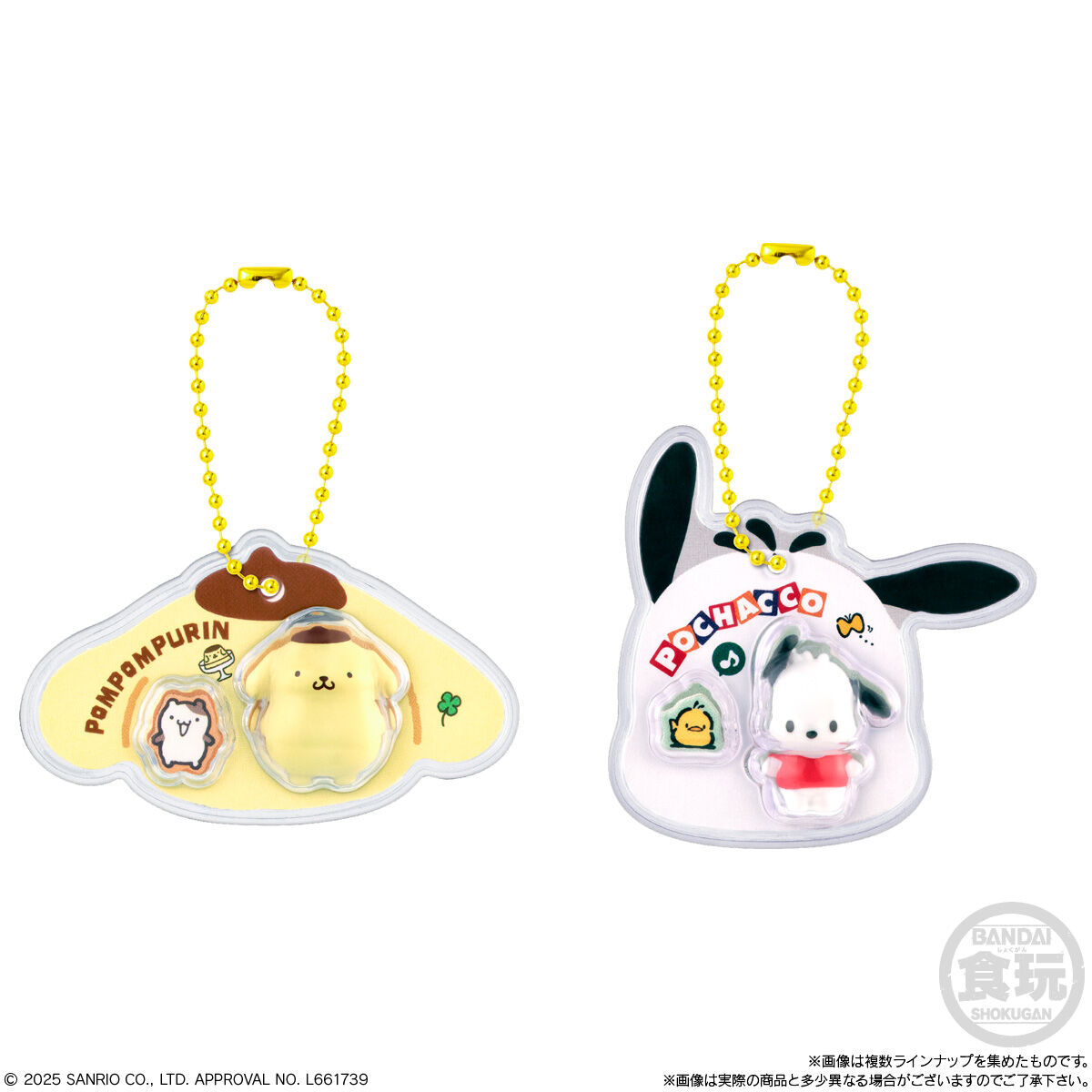 サンリオキャラクターズ パッケージチャーム&チョコボーロ(10個入