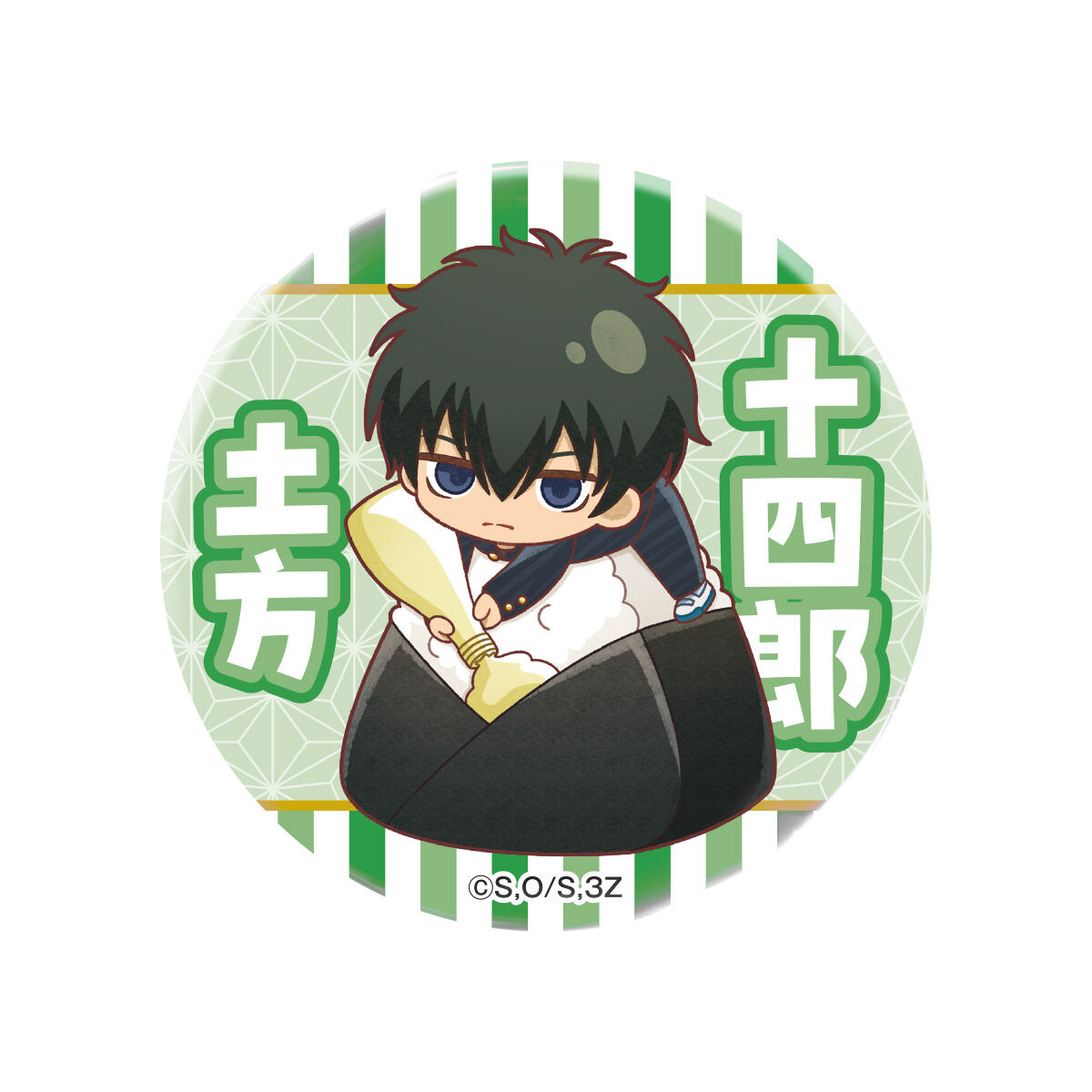 銀魂 キャラポップストア ちびキャラ缶バッジコレクション-3年Z組銀八