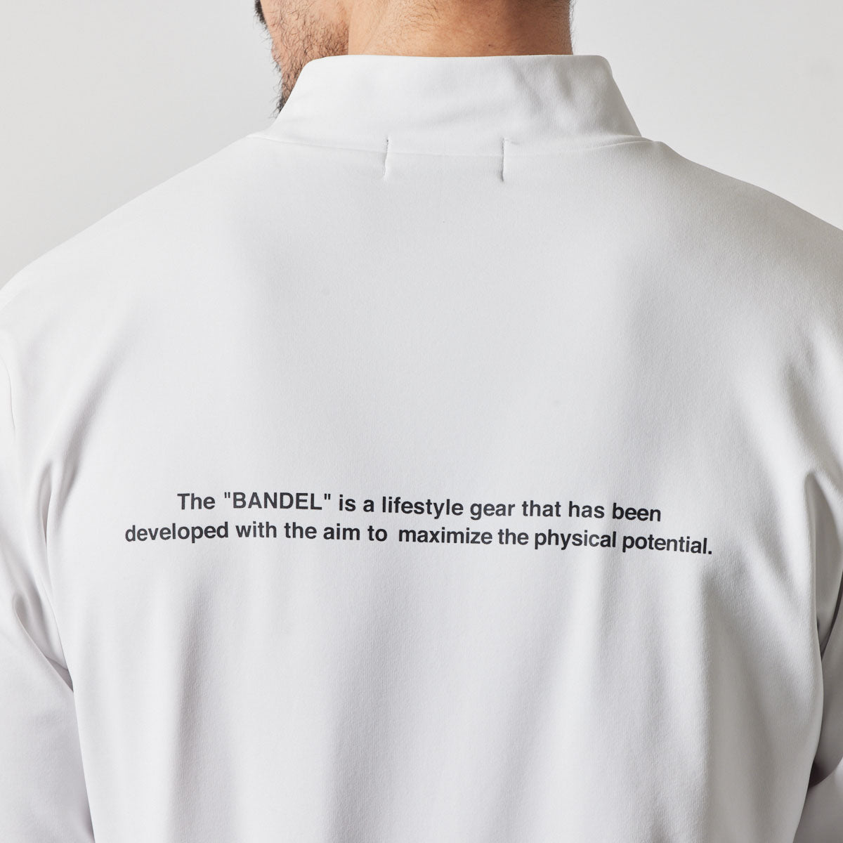 BASIC LOGO L/S MOCK NECK SHIRTS – BANDEL®︎｜公式オンラインストア