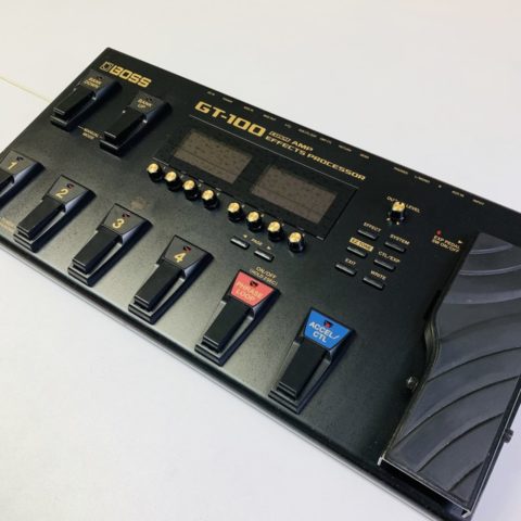 レビュー】まだまだ現役で使えるマルチエフェクター BOSS GT-100