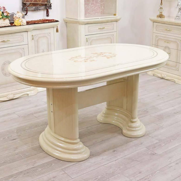 サルタレッリ フローレンス ダイニングテーブル 145cm アイボリー