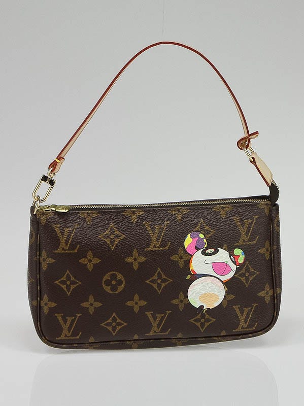 Louis Vuitton Limited Edition Panda Accessories Pochette Bag