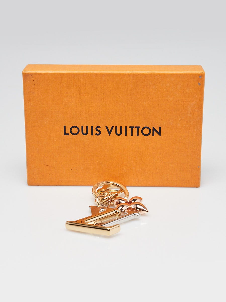 Louis Vuitton Tri-Color Metal New Wave Bag Charm and Key Holder