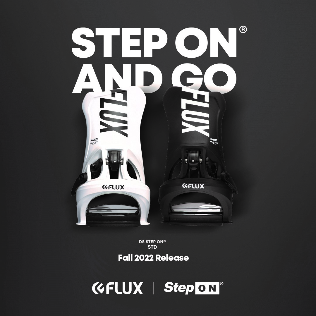 FLUXがバインディング初のBURTON「STEP ON®」とのライセンス契約締結