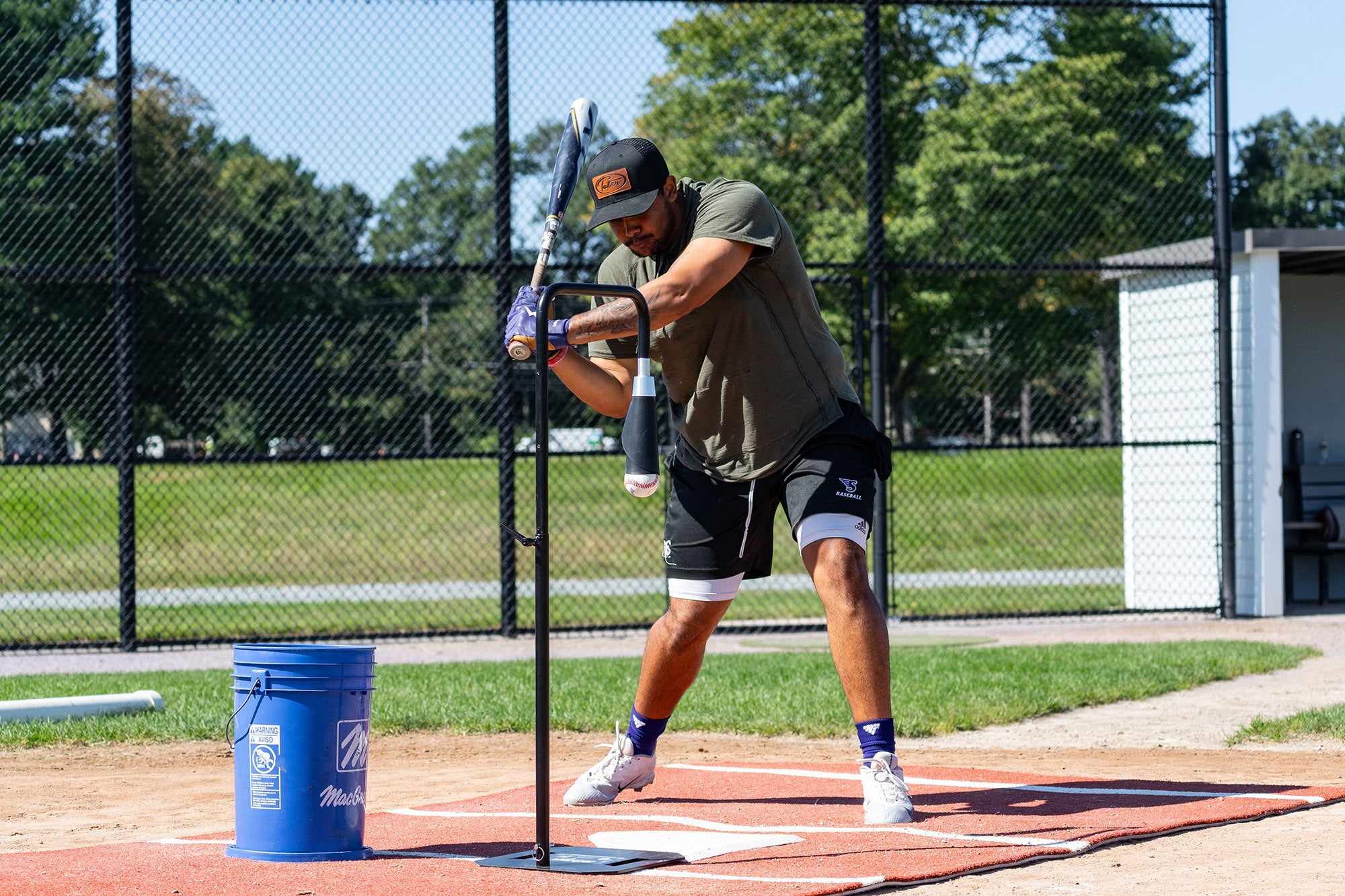 バックスピンティー back コレクション spin Tee 竹バット付 ティ