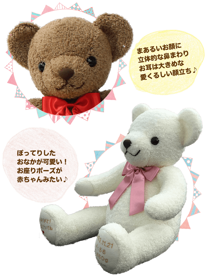 コロン：高品質で低価格が嬉しい可愛いウェイトベア/当店限定販売