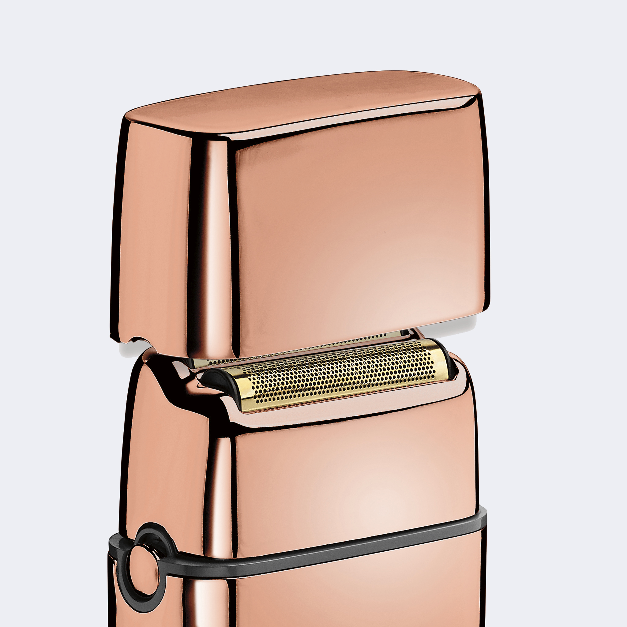 BaBylissPRO FOILFX02 Cordless Rose Gold Metal Double Foil Shaver