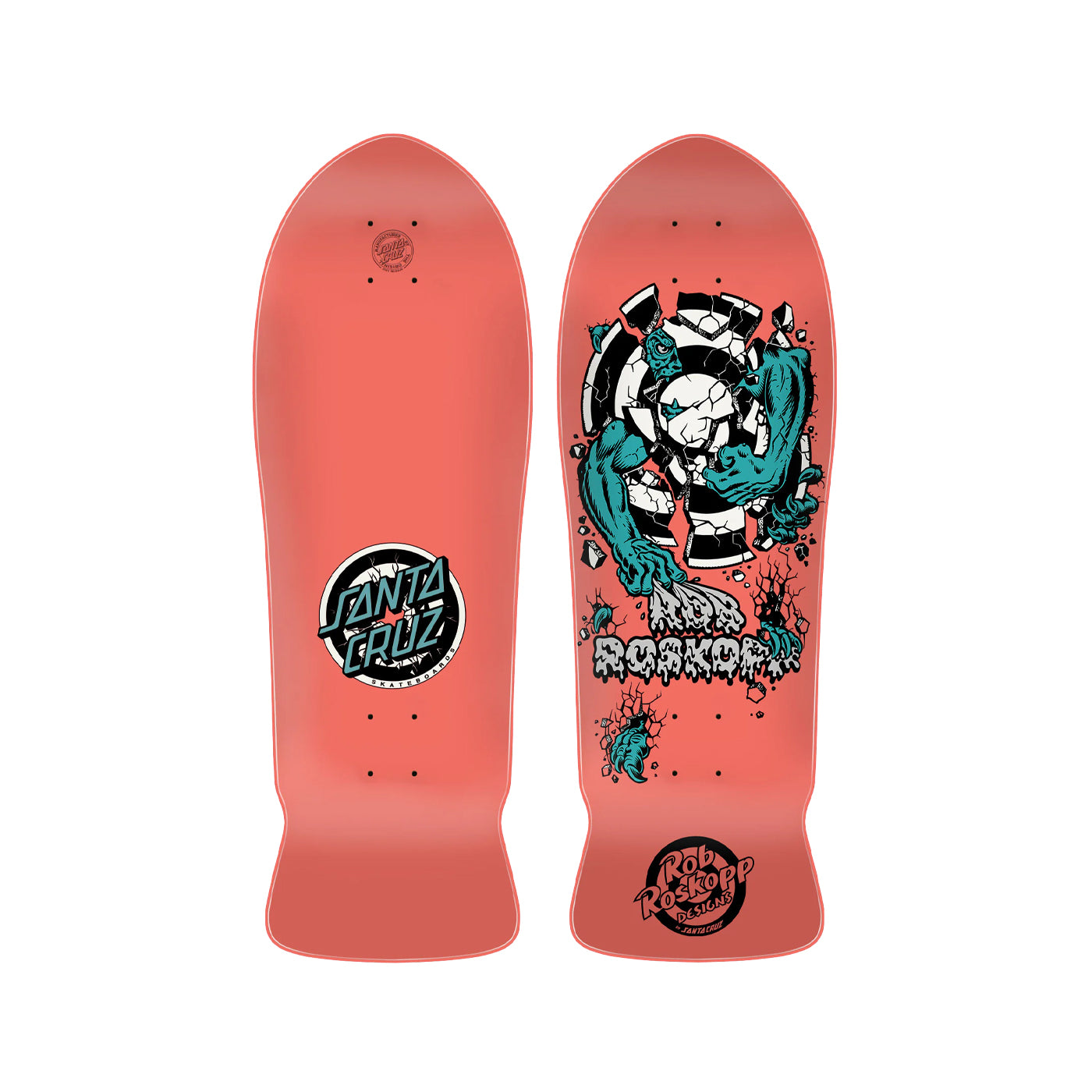 Santa Cruz Roskopp 3 Reissue 10.17 x 30.41 Deck – Baker Street Snow