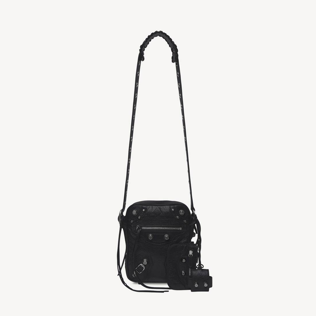 Men's Le Cagole Crossbody Bag in Black | Balenciaga NZ