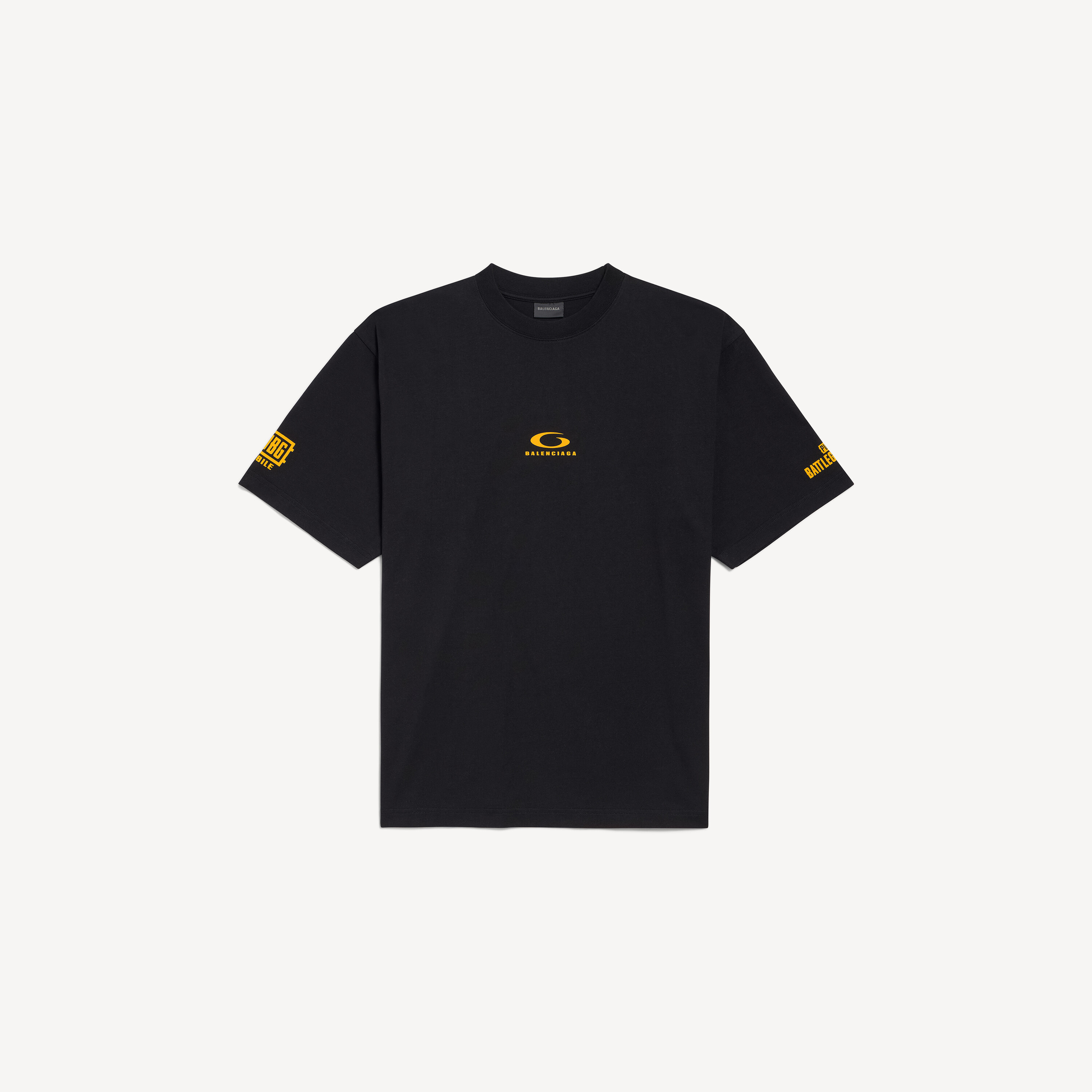 Paris Liberty T-shirt Medium Fit in Black | Balenciaga US