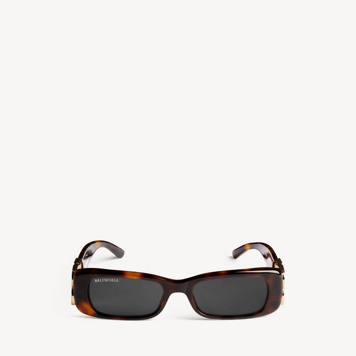 ブラック の ウィメンズ Dynasty Rectangle サングラス | Balenciaga