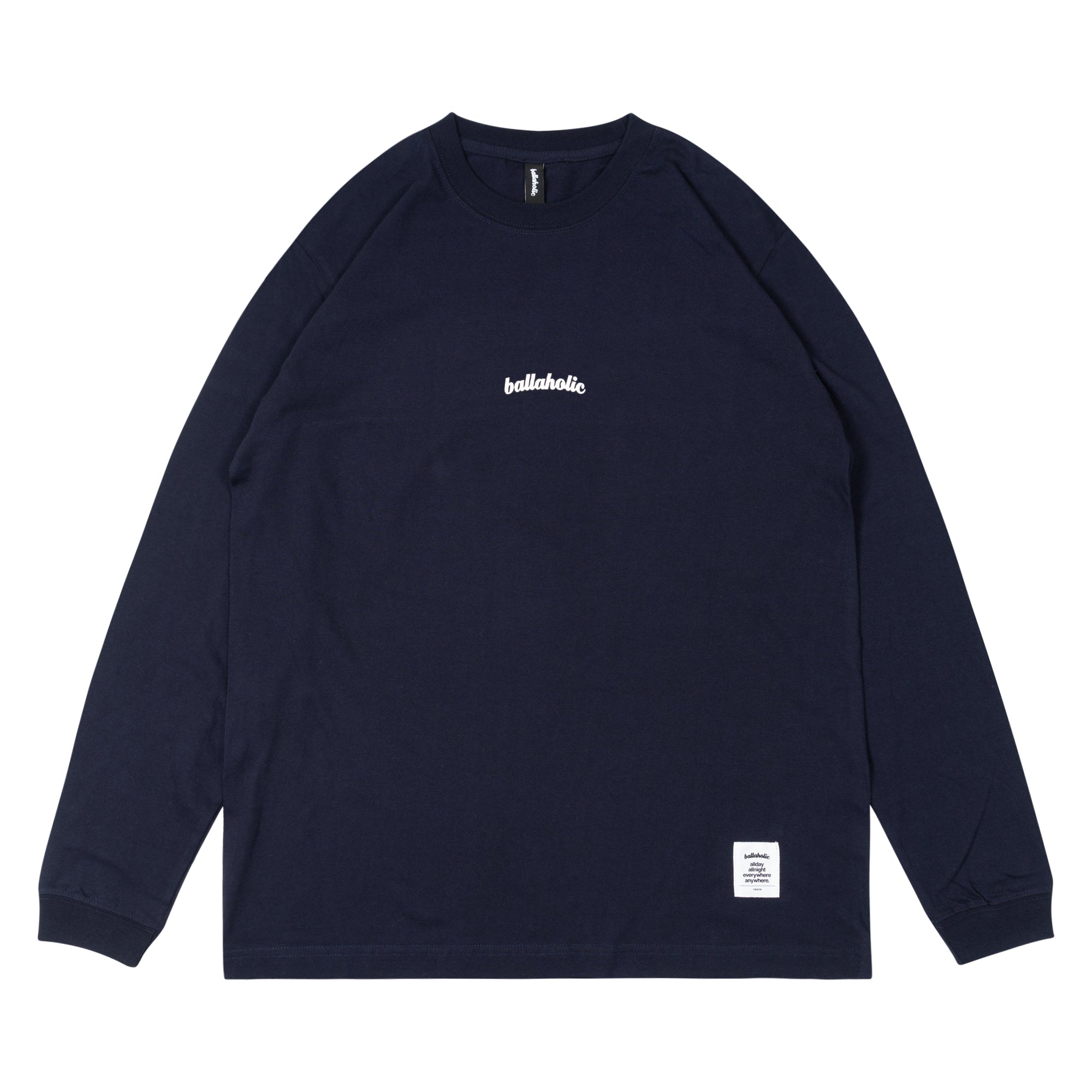 ウェア ballaholic Logo Long Tee / SS17 (navy) Logo Tee (navy