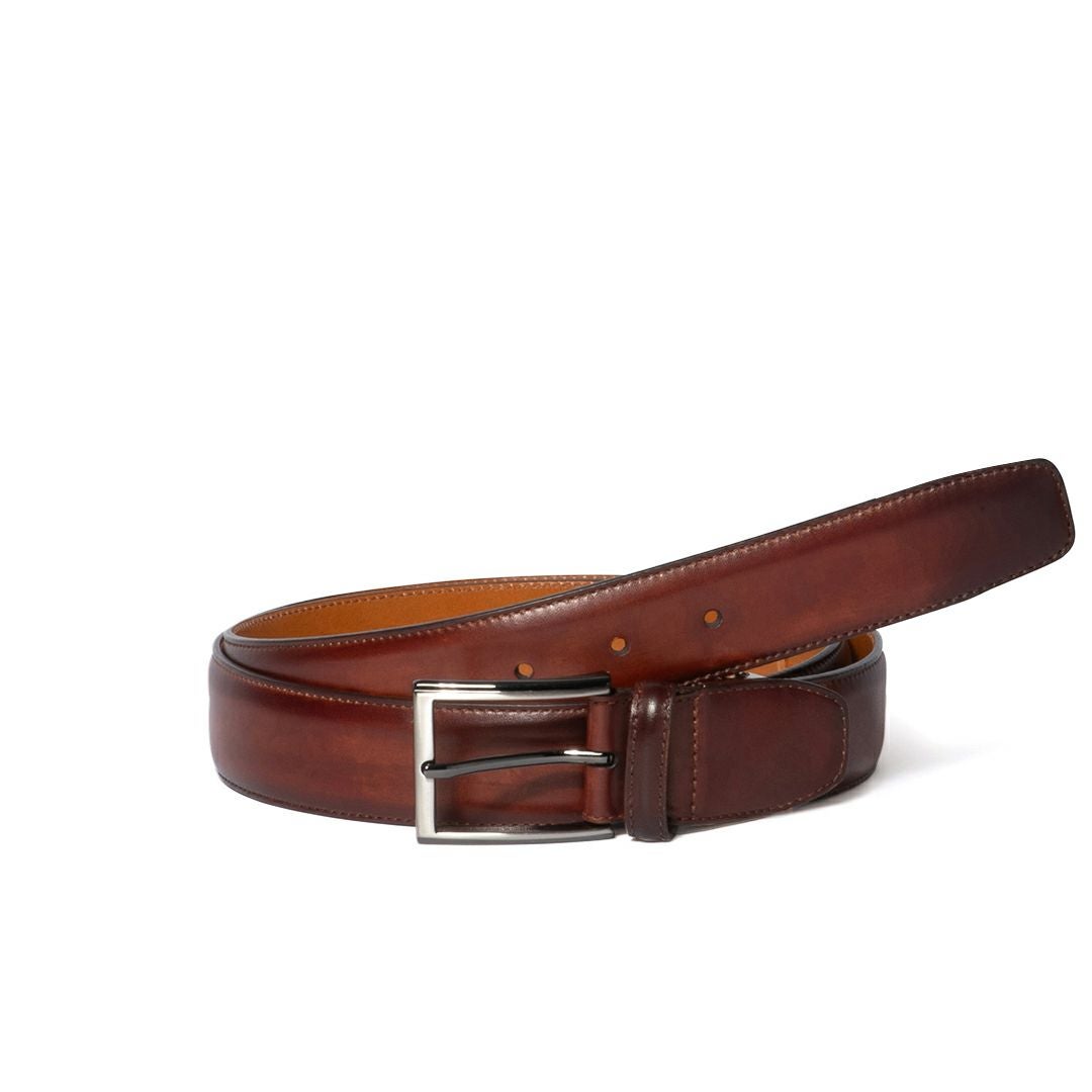 MAGNANNI 35mm ハンドペイントレザーベルト 商品｜THE BAGMANIA