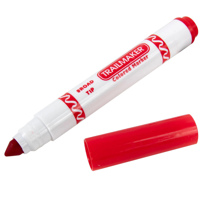 100-pack Bulk Broad Tip Colored Markers 8-Pack — BagsInBulk.com