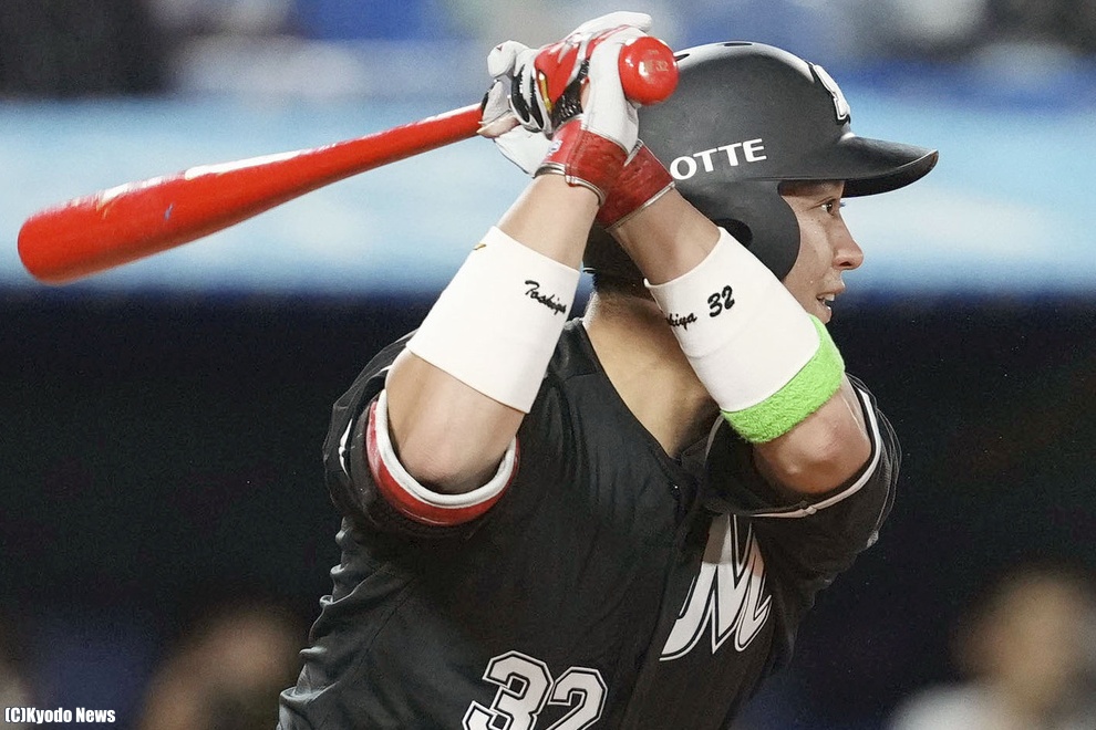 千葉ロッテ佐藤選手ホームランボール 2024年09月21日 千葉ロッテ佐藤