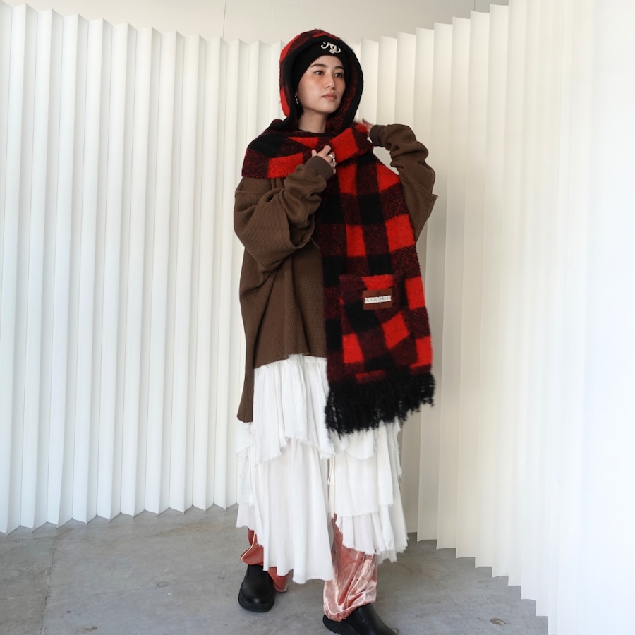 Moist Hoodie Poncho/Green | AMBERGLEAM