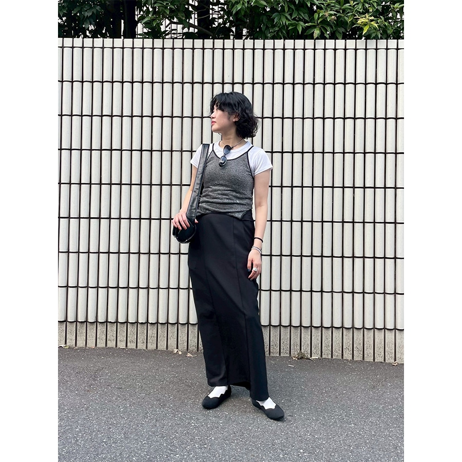 scallop pattern / BLACK | Offen