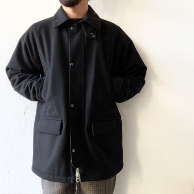 STILL BY HAND】スティルバイハンド CO01204 ラムウールメルトンハーフ