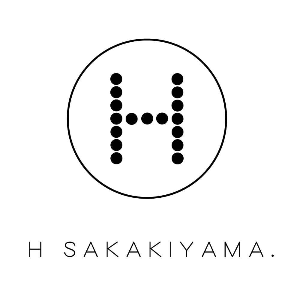H SAKAKIYAMA 目の形状ピアス 3rdeye H SAKAKIYAMA.