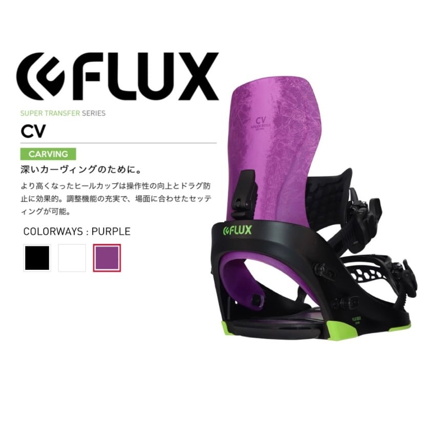 FLUX CV Mサイズ ハイバックのみ 23-24 FLUX(フラックス)・CV シーブイ