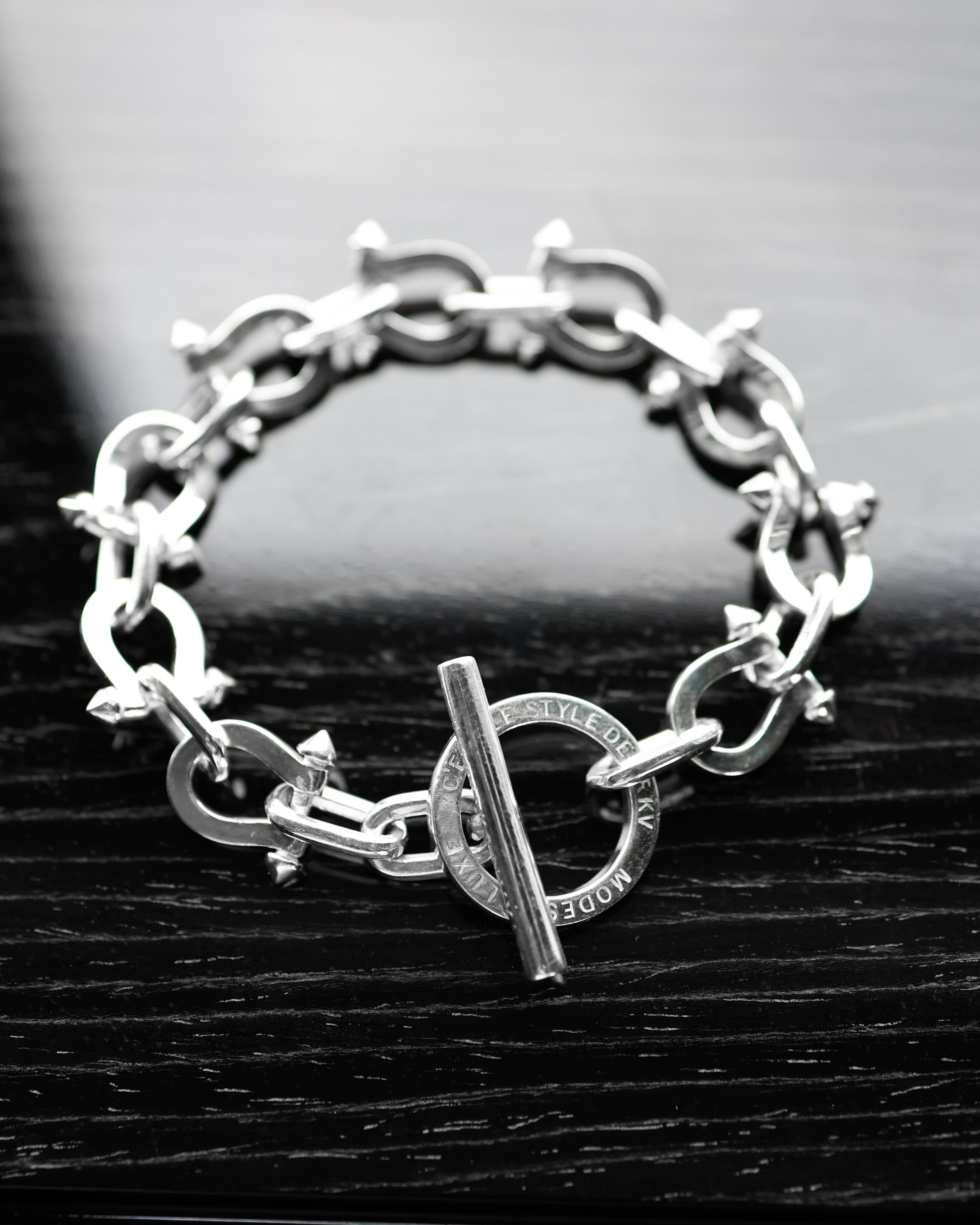 925 SILVER HORSESHOE BRACELET | EUROKENVY®︎
