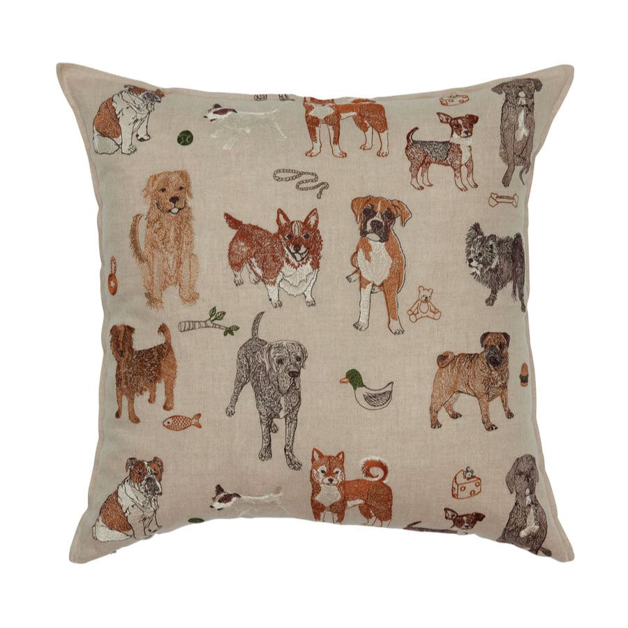 3営業日以内に発送】CORAL&TUSK [Dogs and Toys Pillow] 犬とおもちゃ