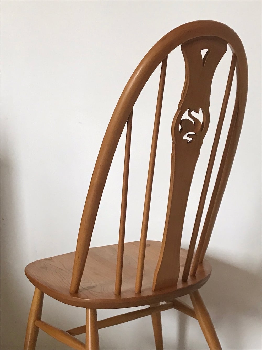 ERCOL NO.876 Swan Dining Chair スワンバックチェア | 北欧.Style＋1
