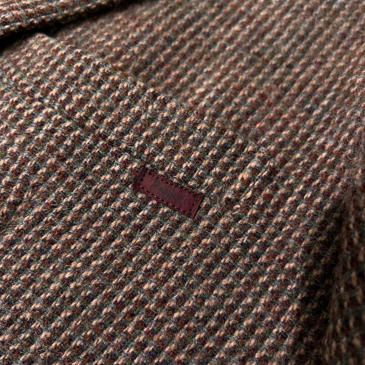 PAPAS パパス × Harris Tweed ハリスツイード ウール テーラード
