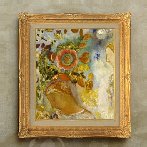 インテリア 絵画 油絵 題ー窓辺の女ー f50 値下げ可能 絵画 油絵 題ー
