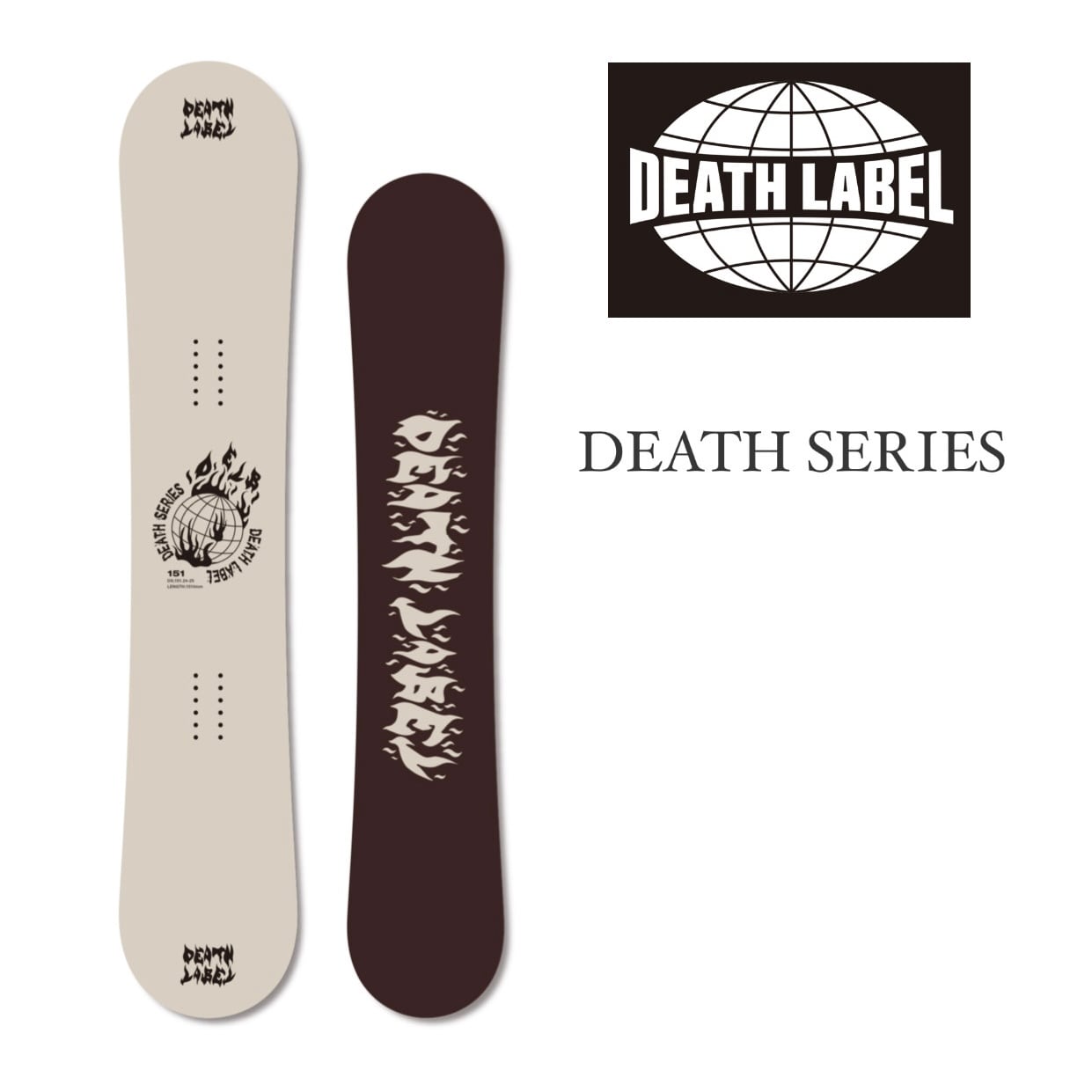 24-25モデル. DEATH LABEL .『 DEATH SERIES 』. デスレーベル . デス