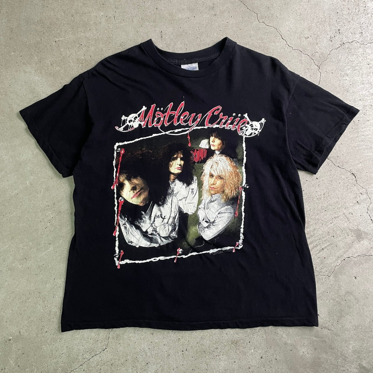 80年代 MOTLEY CRUE モトリークルー Dr.FEELGOOD TOUR バンドTシャツ