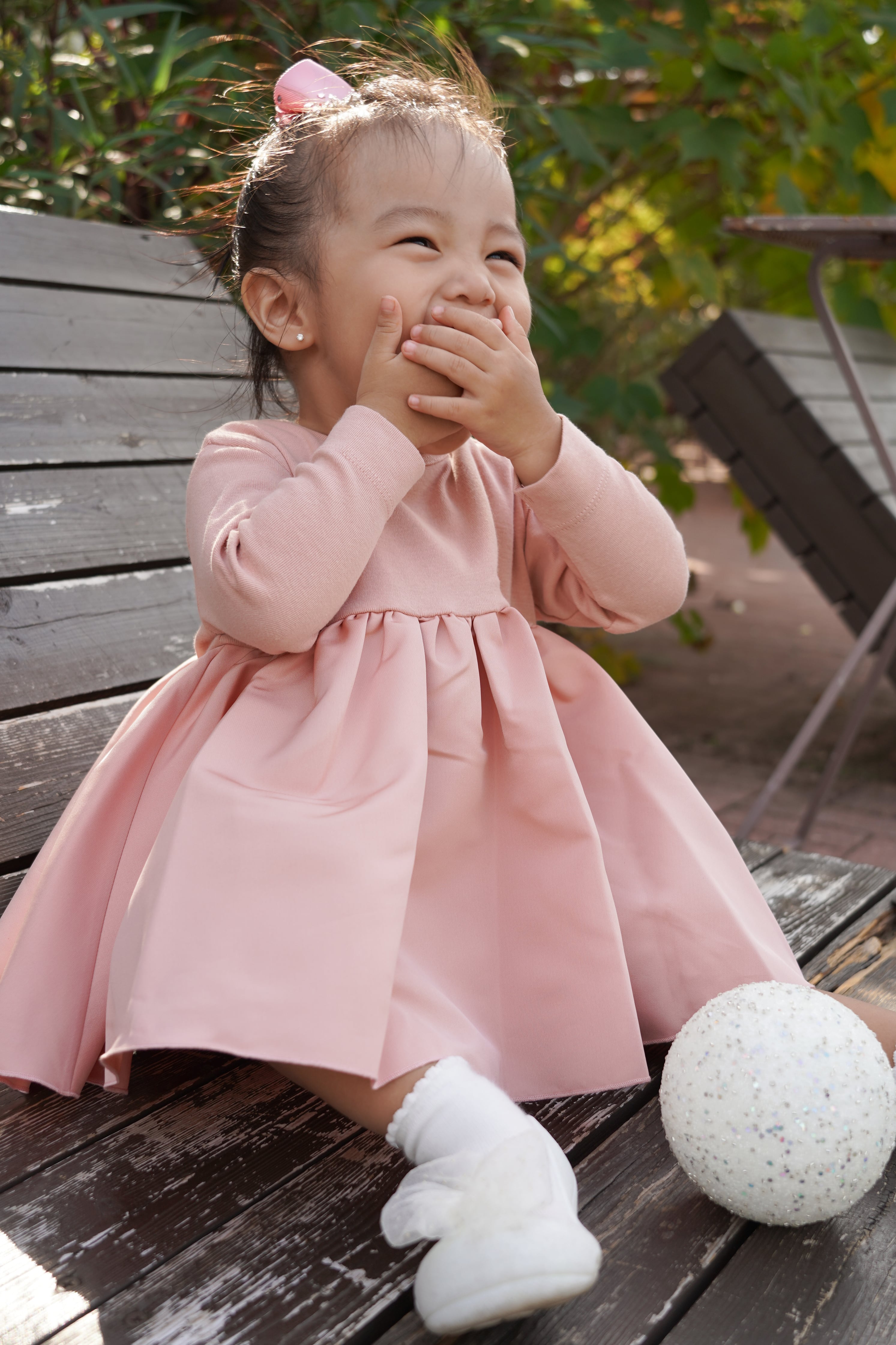 ワンピース AMICA 140cm CLOVER PUFF DRESS CLOVER PUFF DRESS WHITE