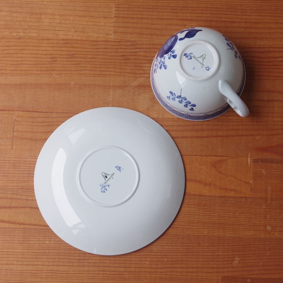 ロイヤルコペンハーゲン アルミニア トランクェーバー ティーカップ