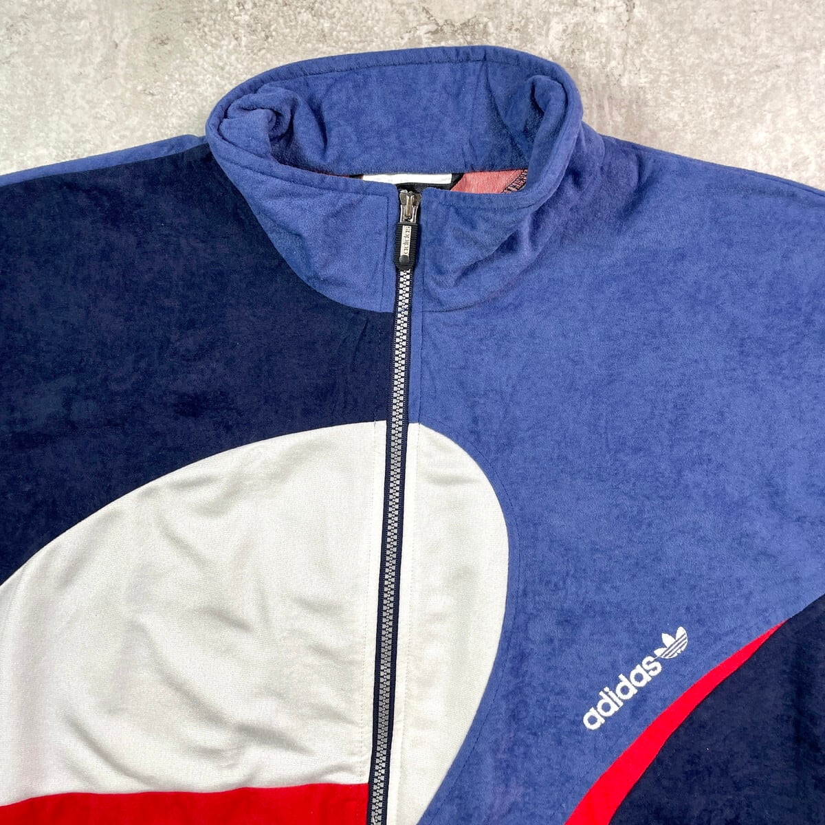 80年代 adidas アディダス ベロアジャージ トラックジャケット メンズL