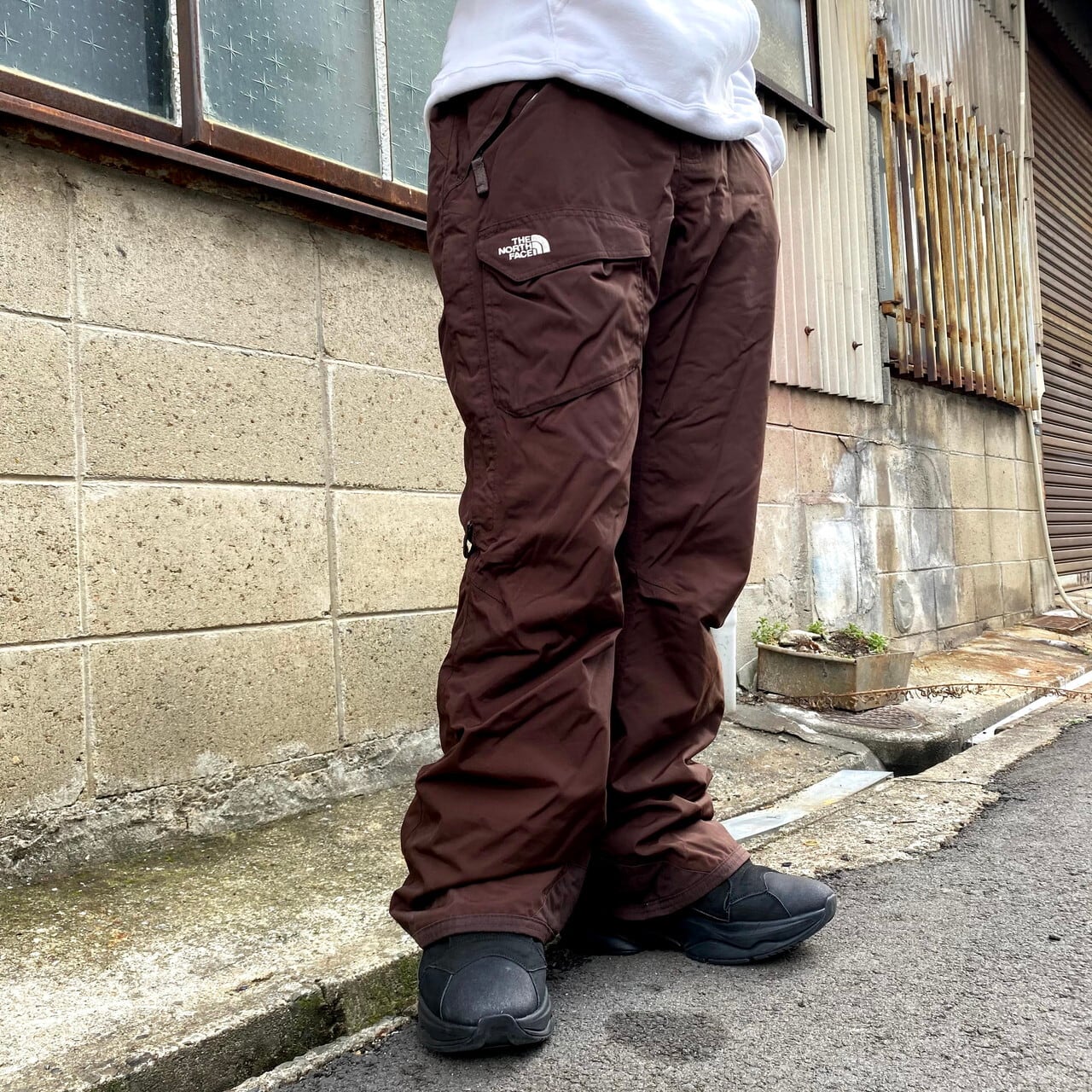 ザノースフェイス ハイベント 中綿入り ナイロンパンツ レディースL