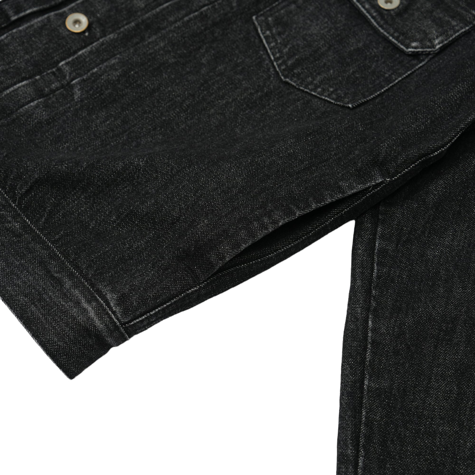 Japan Black Washed 2nd Type Heavy Oz Denim Jacket | OVY