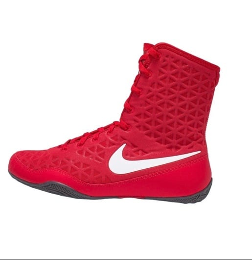 Nike KOボクシングシューズ レッド/ホワイト | ボクシング格闘技専門店