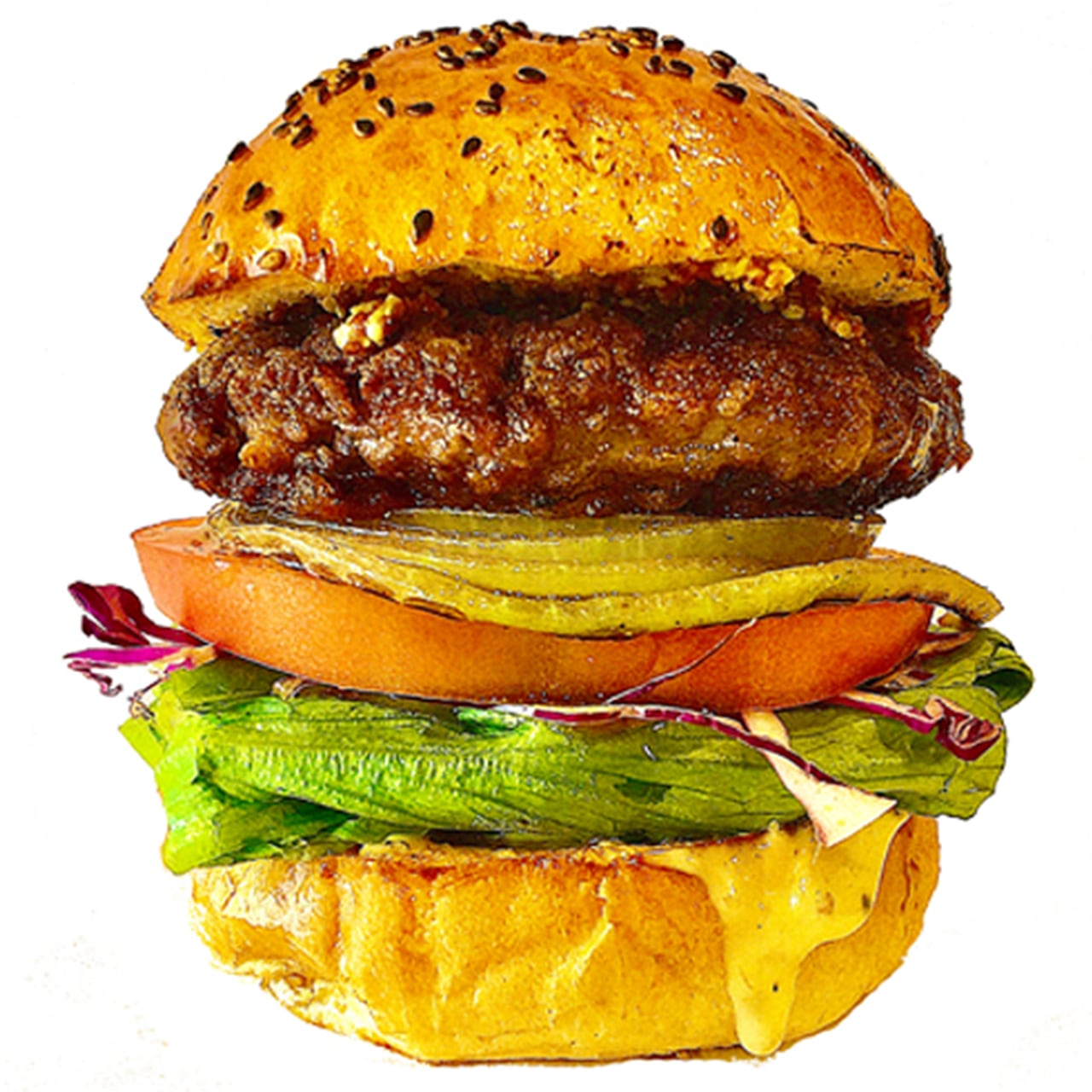 Fluffy Burger しなるビーター [ウッドもふ黒] 直輸入ラスト1本 Fluffy