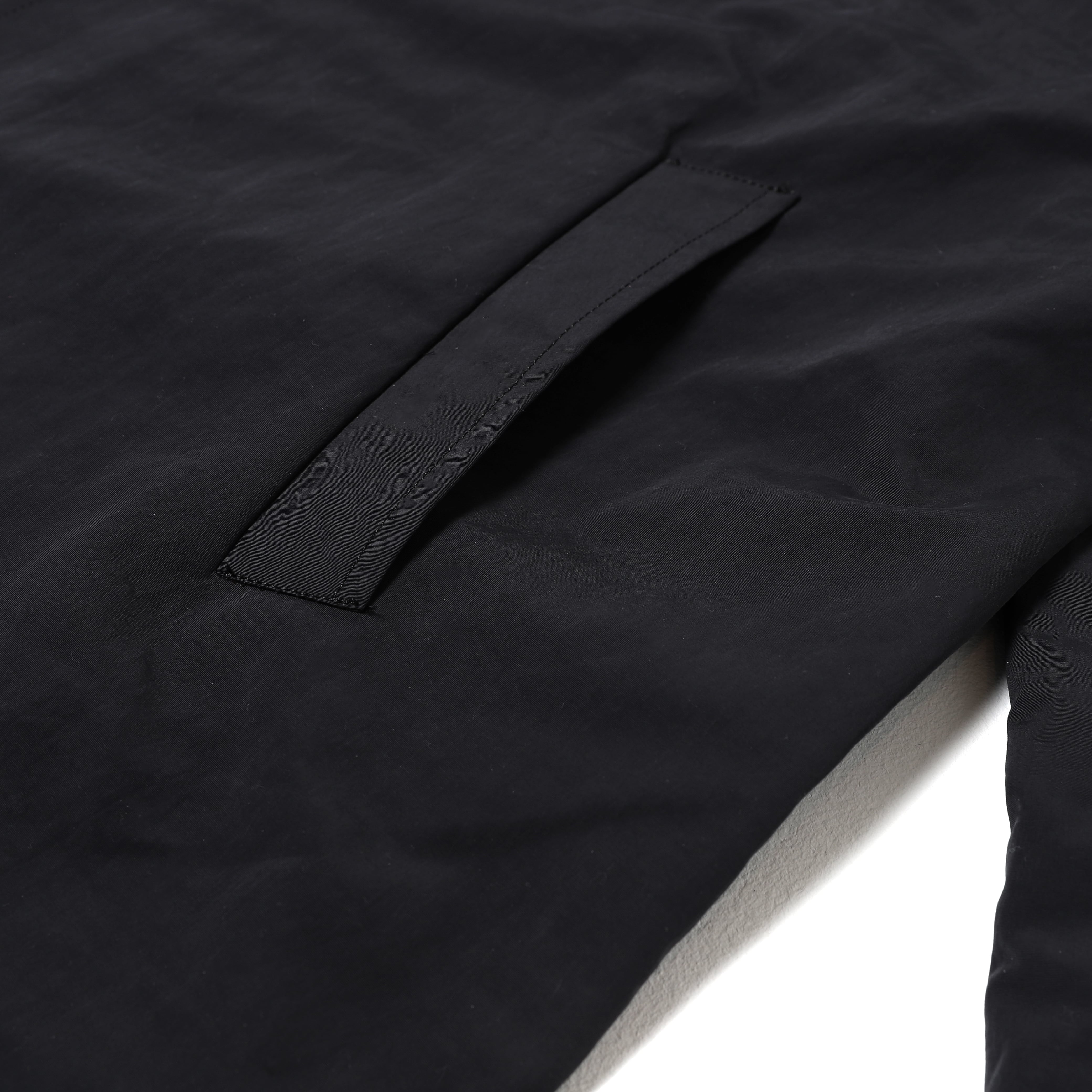 Basic Nylon Bal Collar Coat (black) | OVY