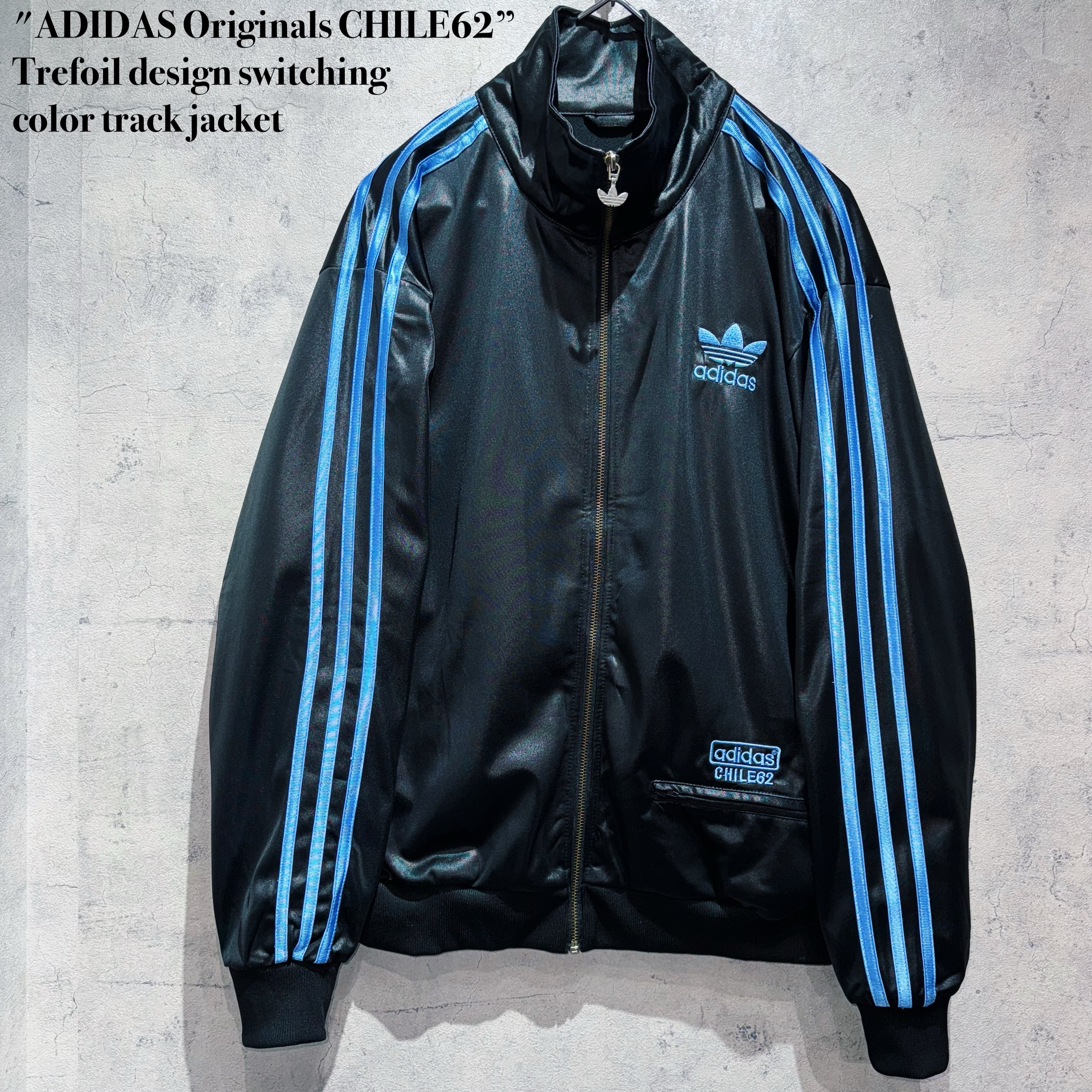 ADIDAS Originals CHILE62”Trefoil design switching color track