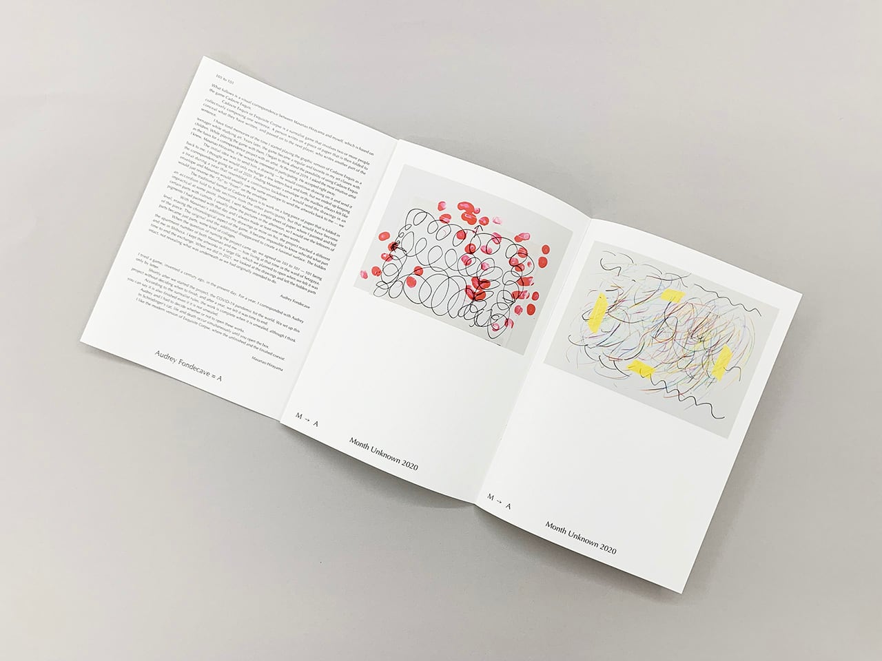Last Copy】101 to 101 〈サイン本〉/ Audrey Fondecave and Masanao