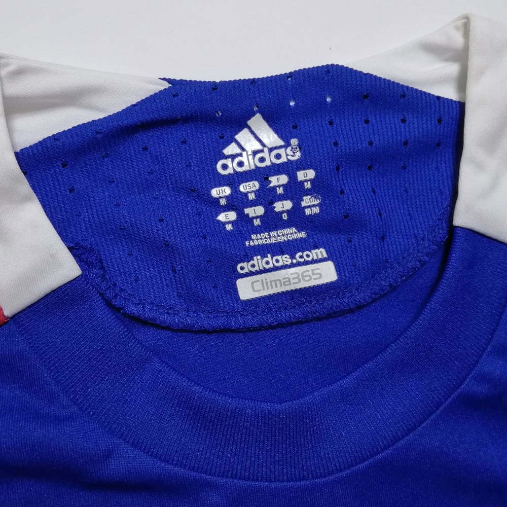 フランス代表 2008 adidas ホーム半袖 ユニフォーム #4 VIEIRA